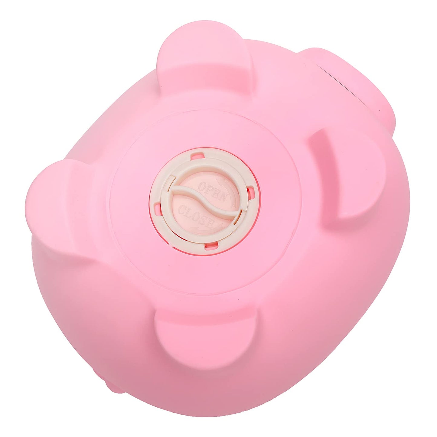 XDRELEC Piggy Bank Pink (Medium) – Shatterproof Plastic Coin Bank for Kids
