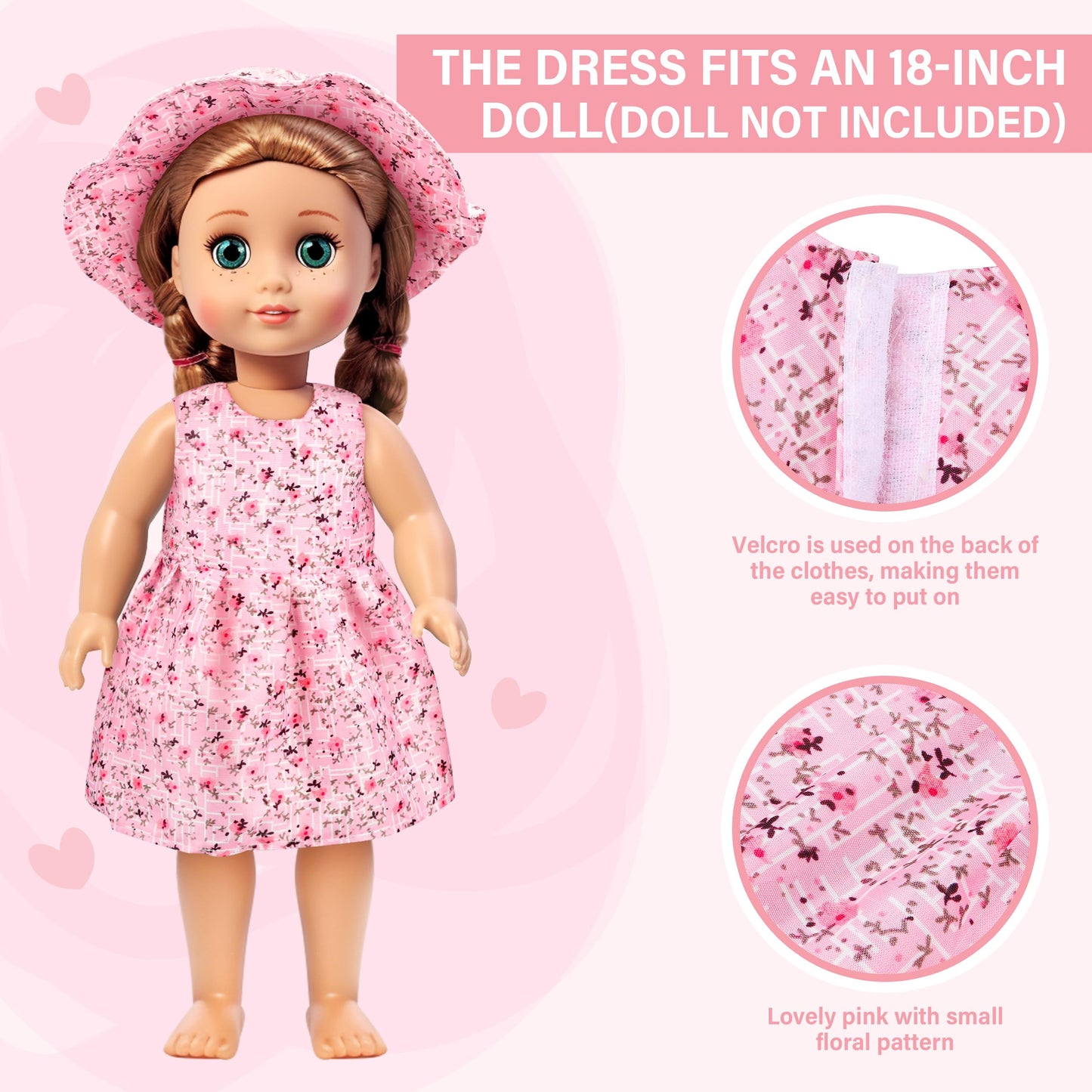 XFBB Doll Suitcase Travel Sets – 28 Pcs for 18-Inch Dolls with Unicorn Bag & Accessories