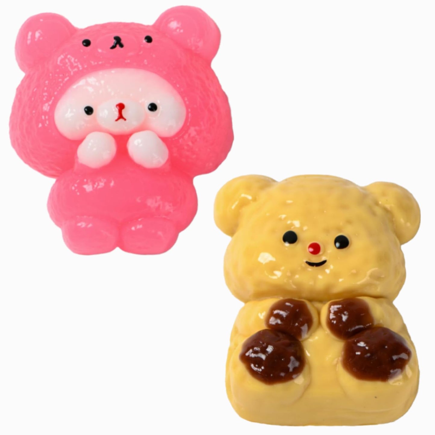 Xgmadiles Taba Squishy 6Pcs – Ultra-Soft Fidget Toys for Kids 4–12