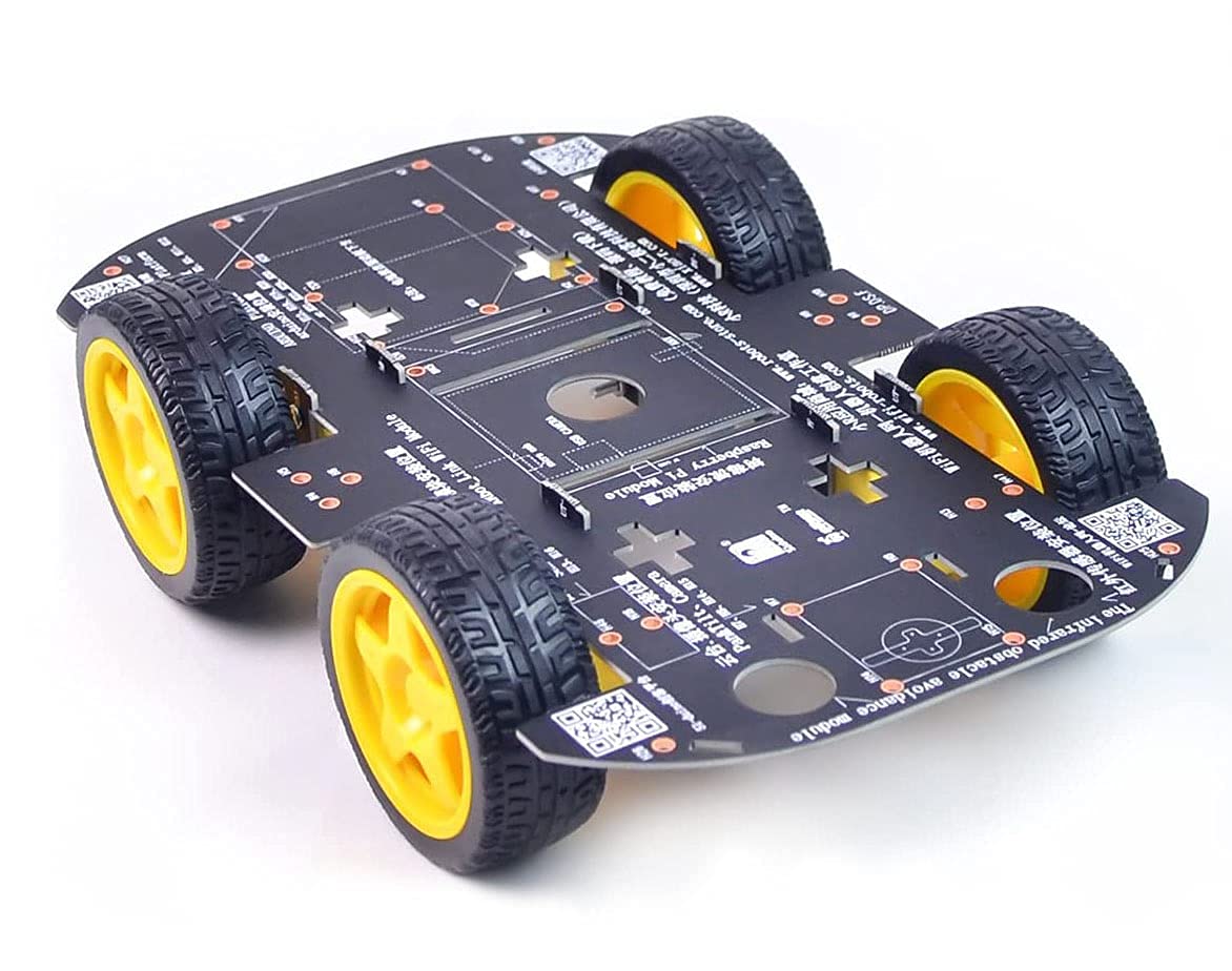 XiaoR Geek Robot Chassis 4WD – DIY Smart Car Kit for Arduino, Raspberry Pi & Jetson Nano