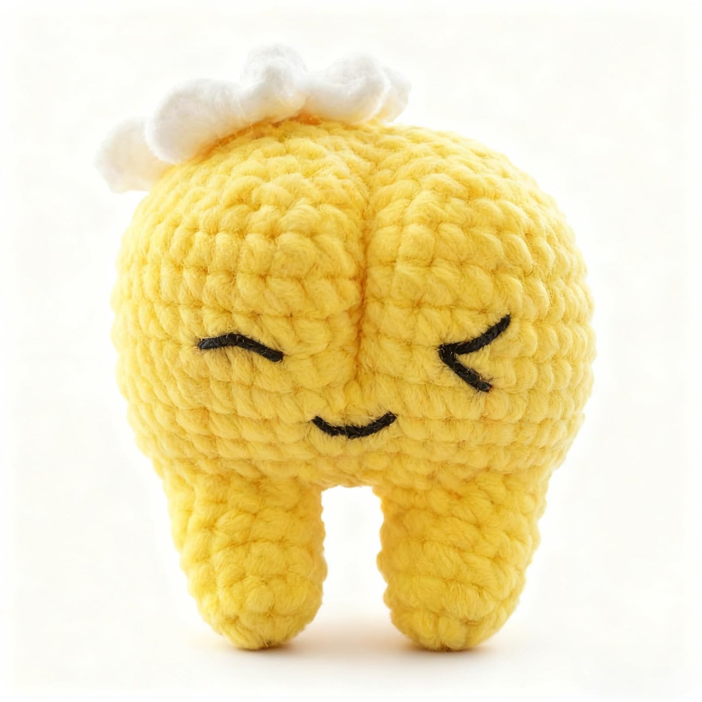 XIBIGEYE Valentines Day Gifts for Women & Men - Handmade Crochet Booty Plush with Love Card
