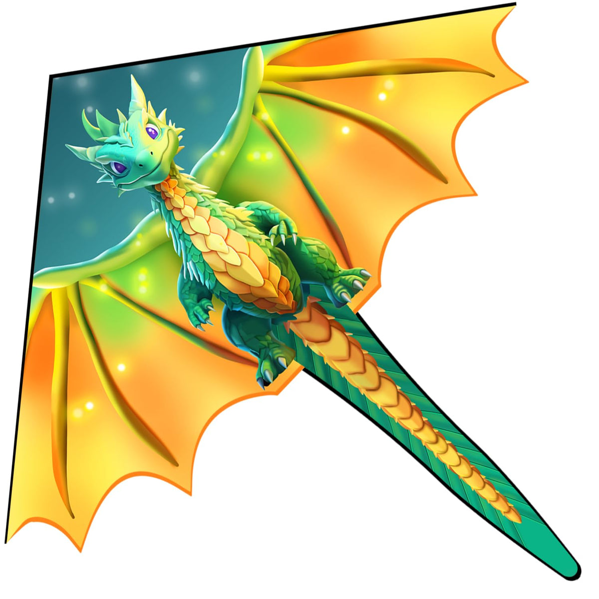 Xida Dragon Kite for Kids 4-8 & Adults | Easy to Fly, Durable 210T