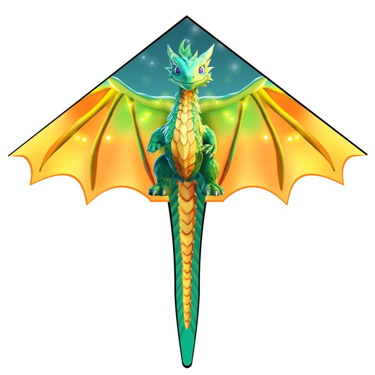 Xida Dragon Kite for Kids 4-8 & Adults | Easy to Fly, Durable 210T