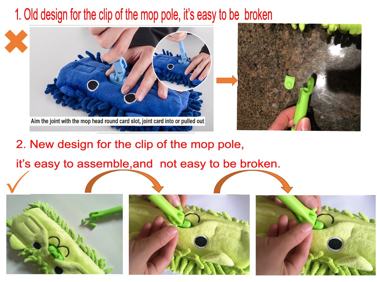 Xifando Kid's Housekeeping Cleaning Tools Set - 5-Piece Pretend Play Kit