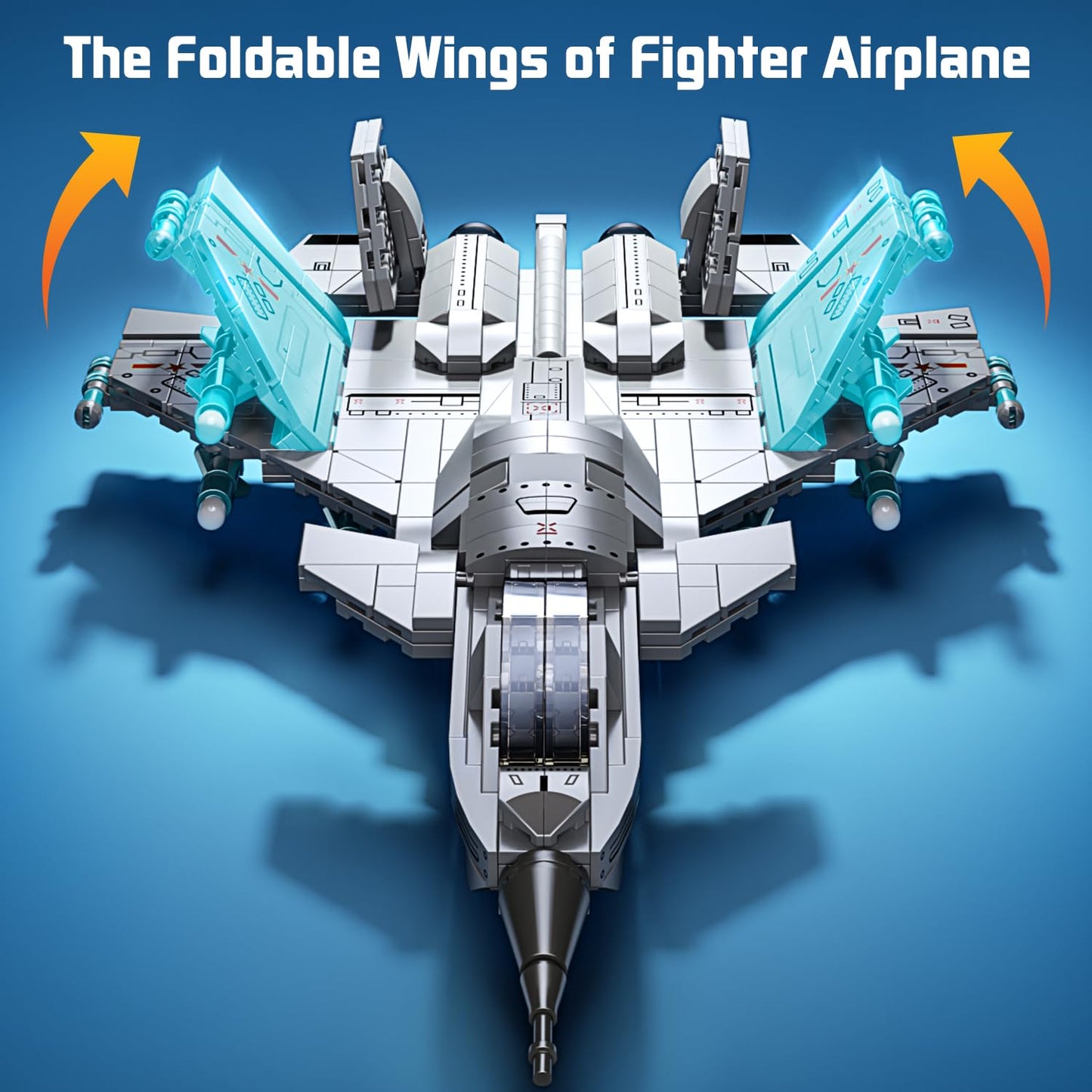 Xingya Youpin J-15 Fighter Jet Building Kit – 577PCS STEM Aircraft Model