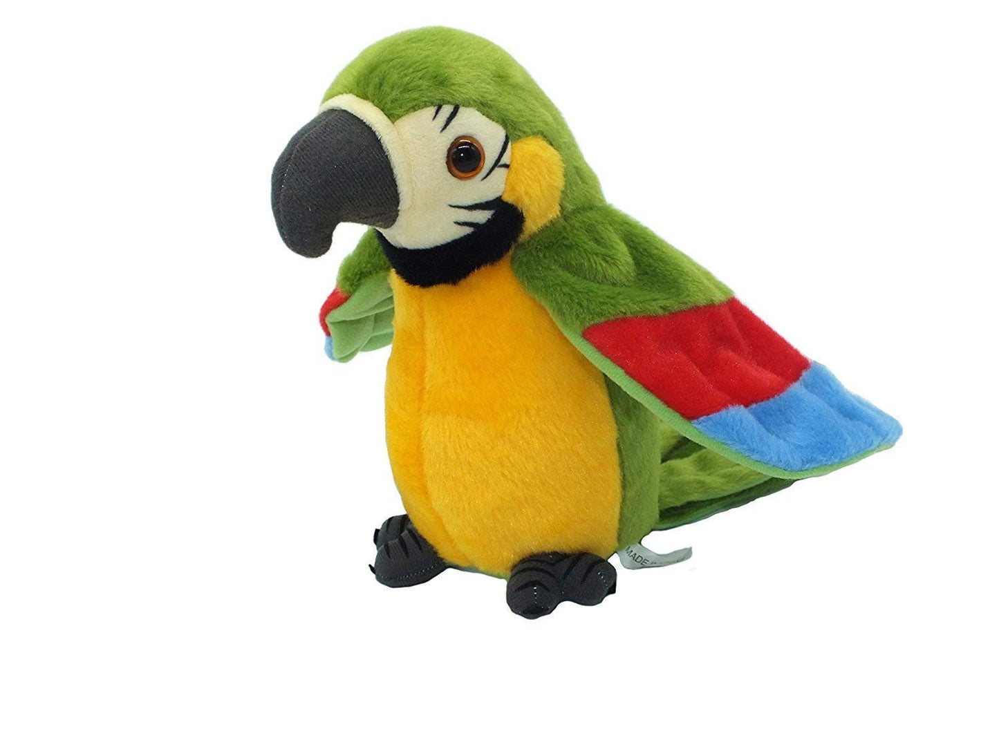 Xinrirong Talking Parrot Toy – Voice-Activated Plush Repeater for Fun & Learning