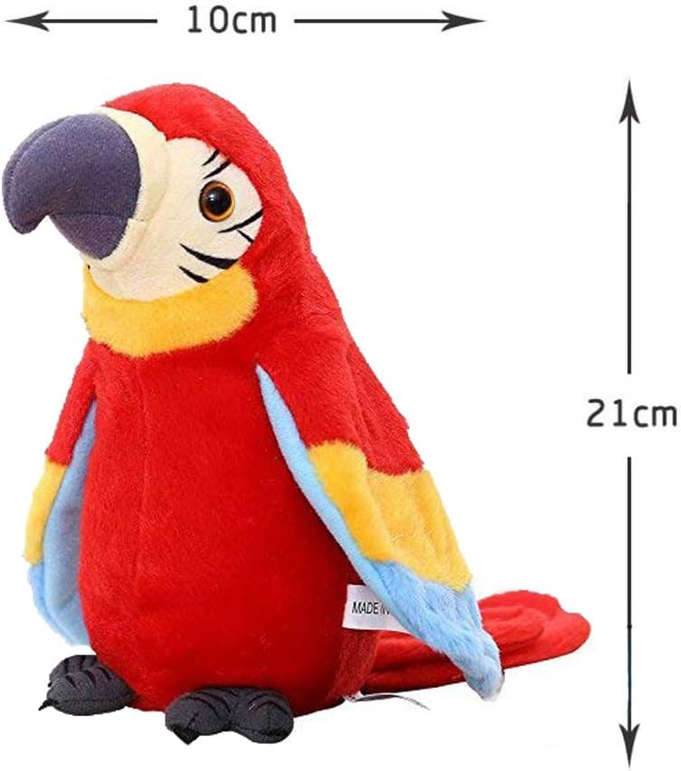 Xinrirong Talking Parrot Toy – Repeats Your Words, Fun Learning Plush