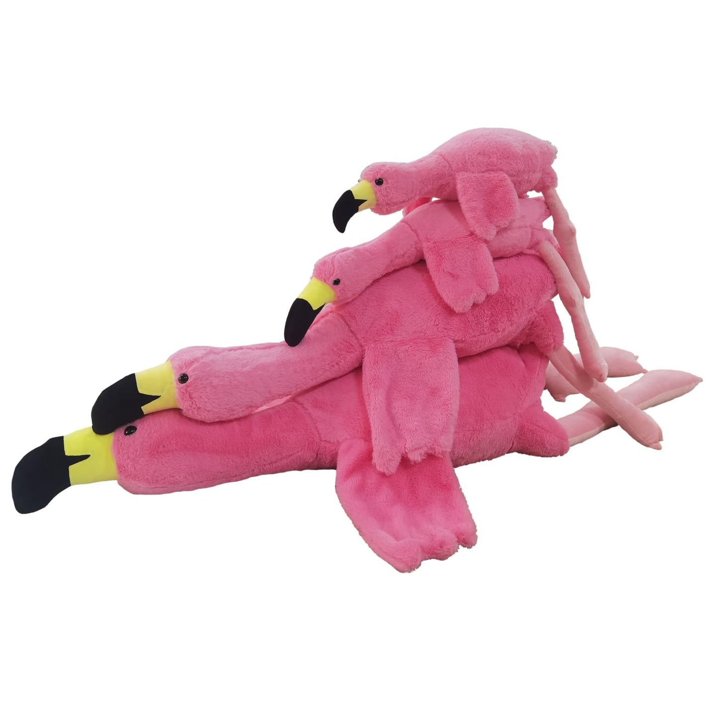XQEYNT Pink Flamingo Plush Pillow - 34 Inch Ultra-Soft Huggable Flamingo