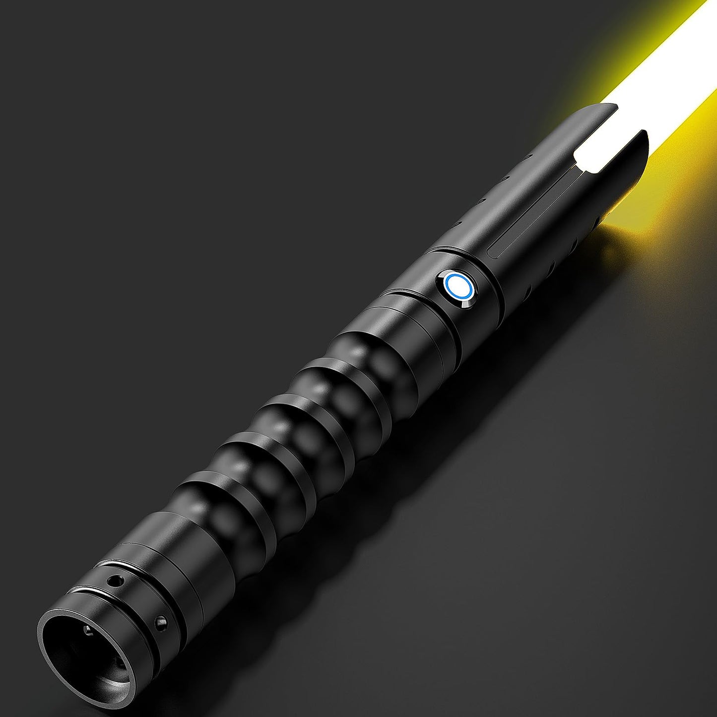 X-TREXSABER Lightsaber Metal Hilt – 12-Color Gradient, Rechargeable, Real Dueling FX Sound