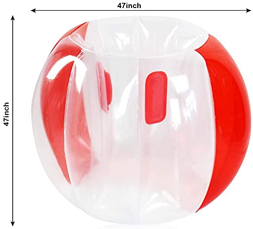 X XXBEN Inflatable Bumper Balls (2-Pack) – 47-Inch Giant Wearable Bubble Balls