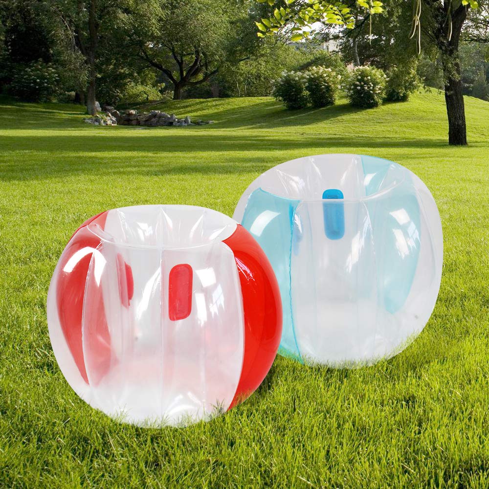 X XXBEN Inflatable Bumper Balls (2-Pack) – 47-Inch Giant Wearable Bubble Balls