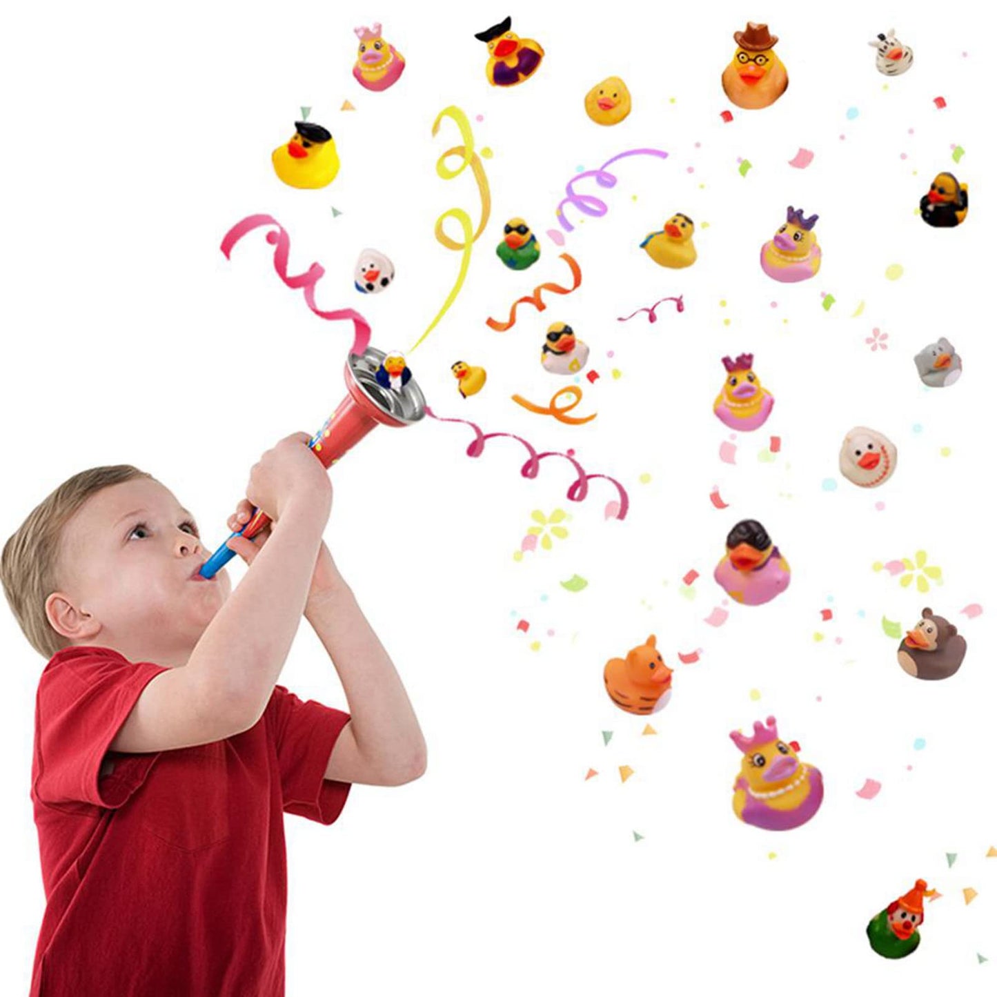 XY-WQ Rubber Duck 50-Pack – Bulk Bath Toys for Kids, Parties & Bath Time