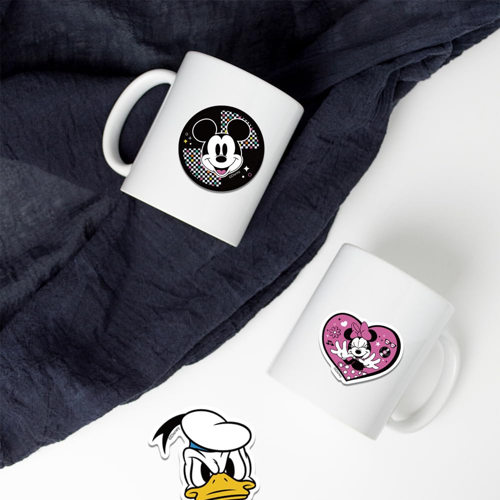 XYLL 50Pcs Mickey Mouse Sticker Pack – Waterproof Vinyl Stickers for Laptops & Gear