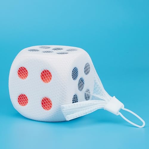 Yaafency Large Dice Stress Ball – 3.14-Inch Foam Dice Toy for Kids | Fun & Educational