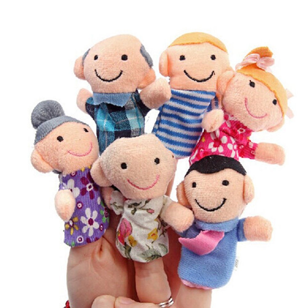 Yabber Finger Puppet Set — The Original Storytime Learning Aid (16 Pack)