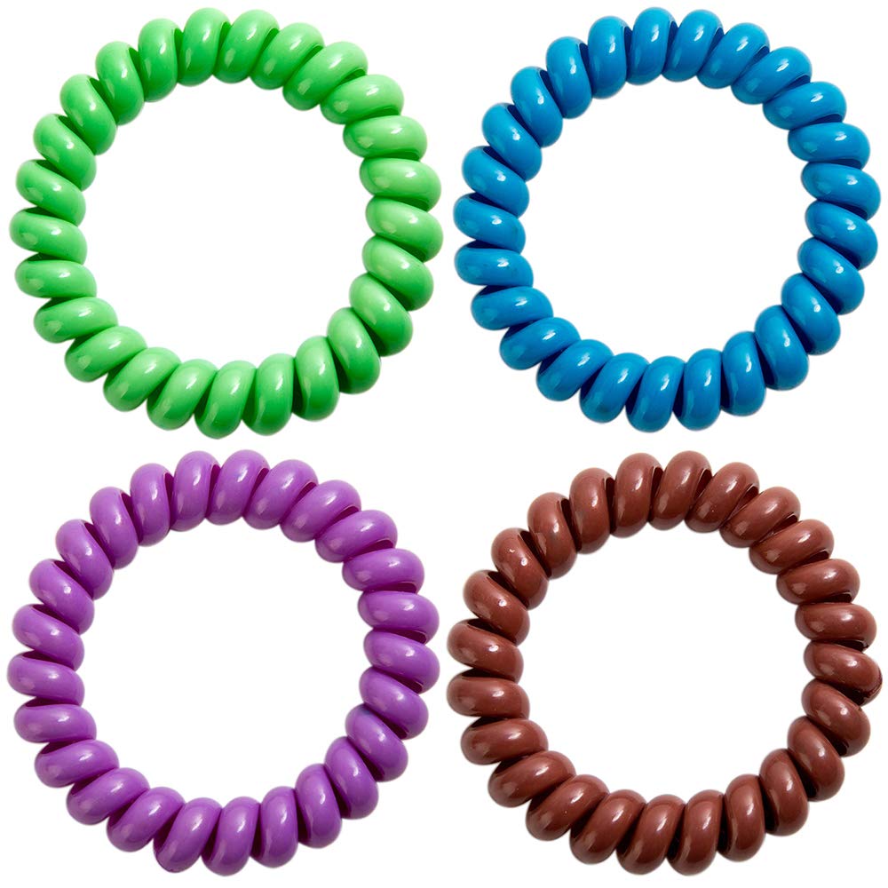 YAFANG Sensory Bracelets (8-Pack) – Fidget Coil Wristbands for Focus & Calm