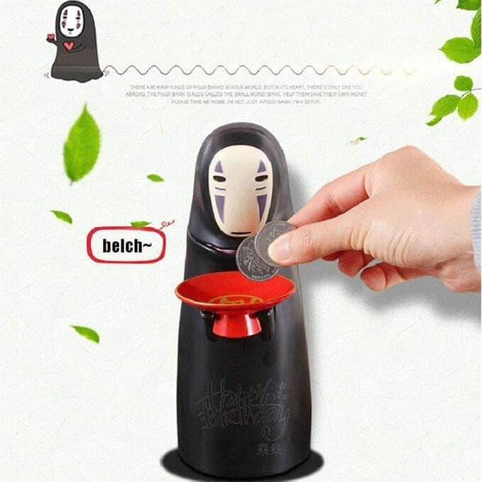 YAFXAIG No-Face Piggy Bank — Automatic Coin-Eating Music Bank | Gift for Kids & Adults