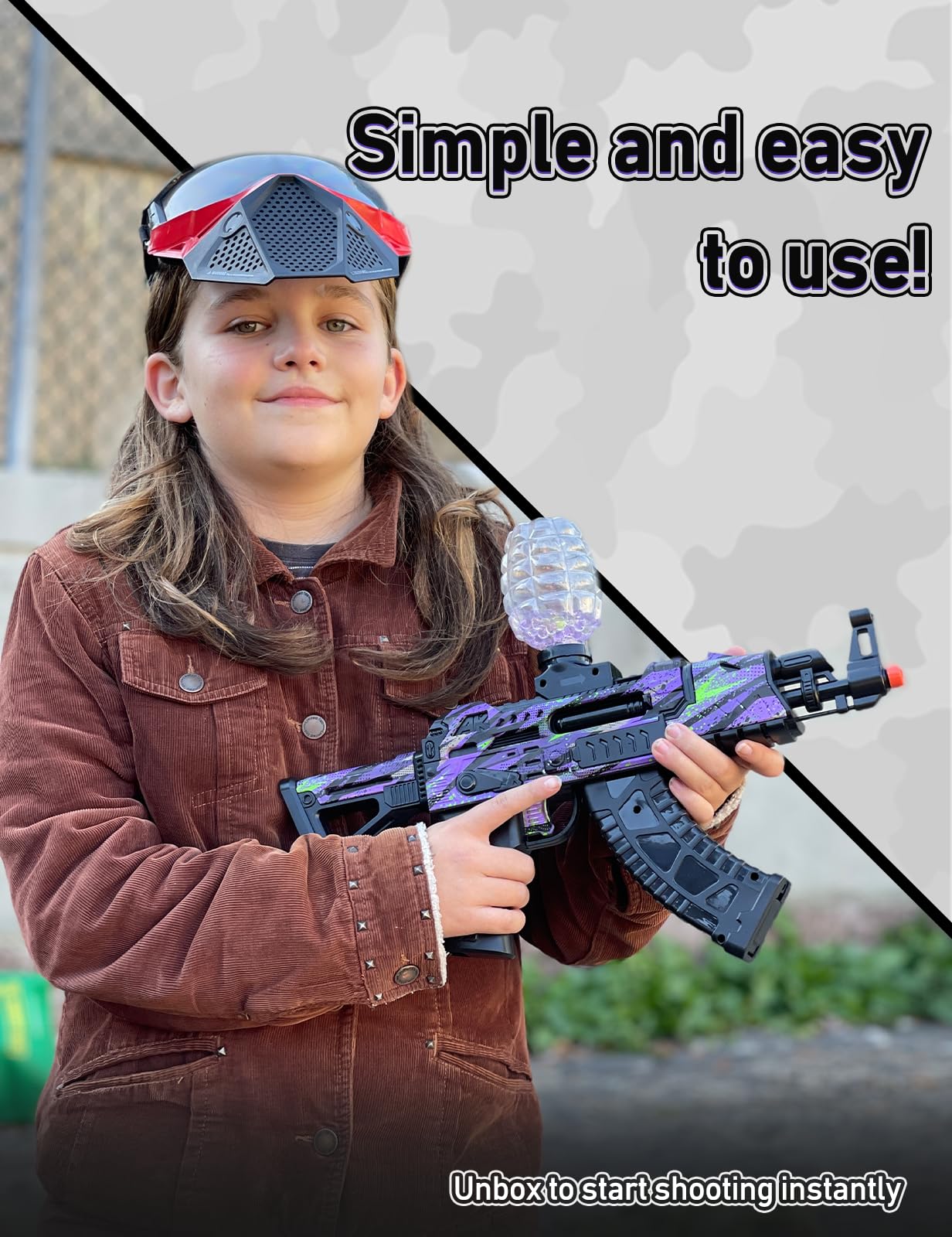 YaGee Electric Blaster — Backyard Fun & Outdoor Shooting Game (Green)