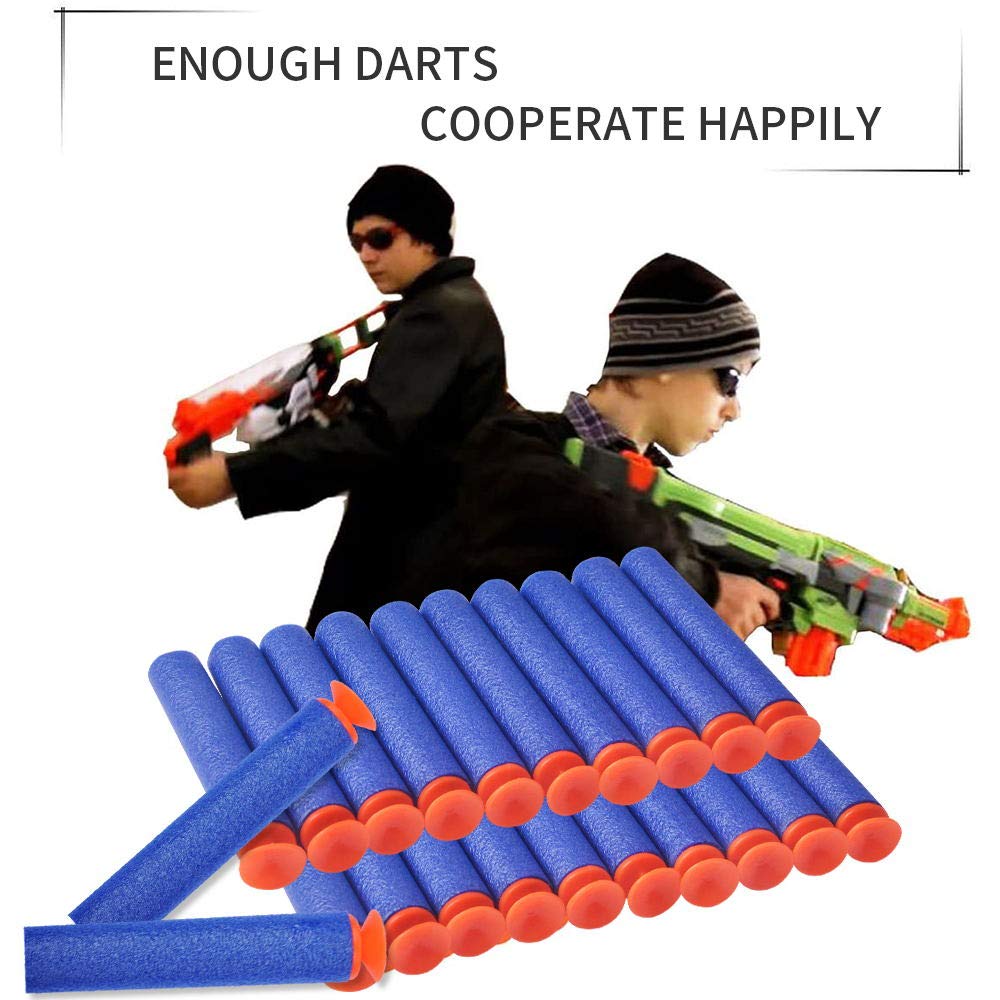 YagoDago Refill Darts – Universal Suction Foam Bullets for Nerf N-Strike Elite Blasters (100-Dart Pack)