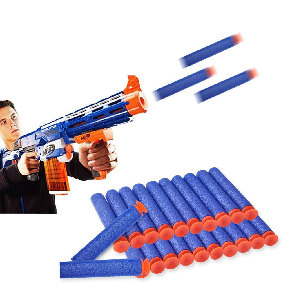 YagoDago Refill Darts – Universal Suction Foam Bullets for Nerf N-Strike Elite Blasters (100-Dart Pack)