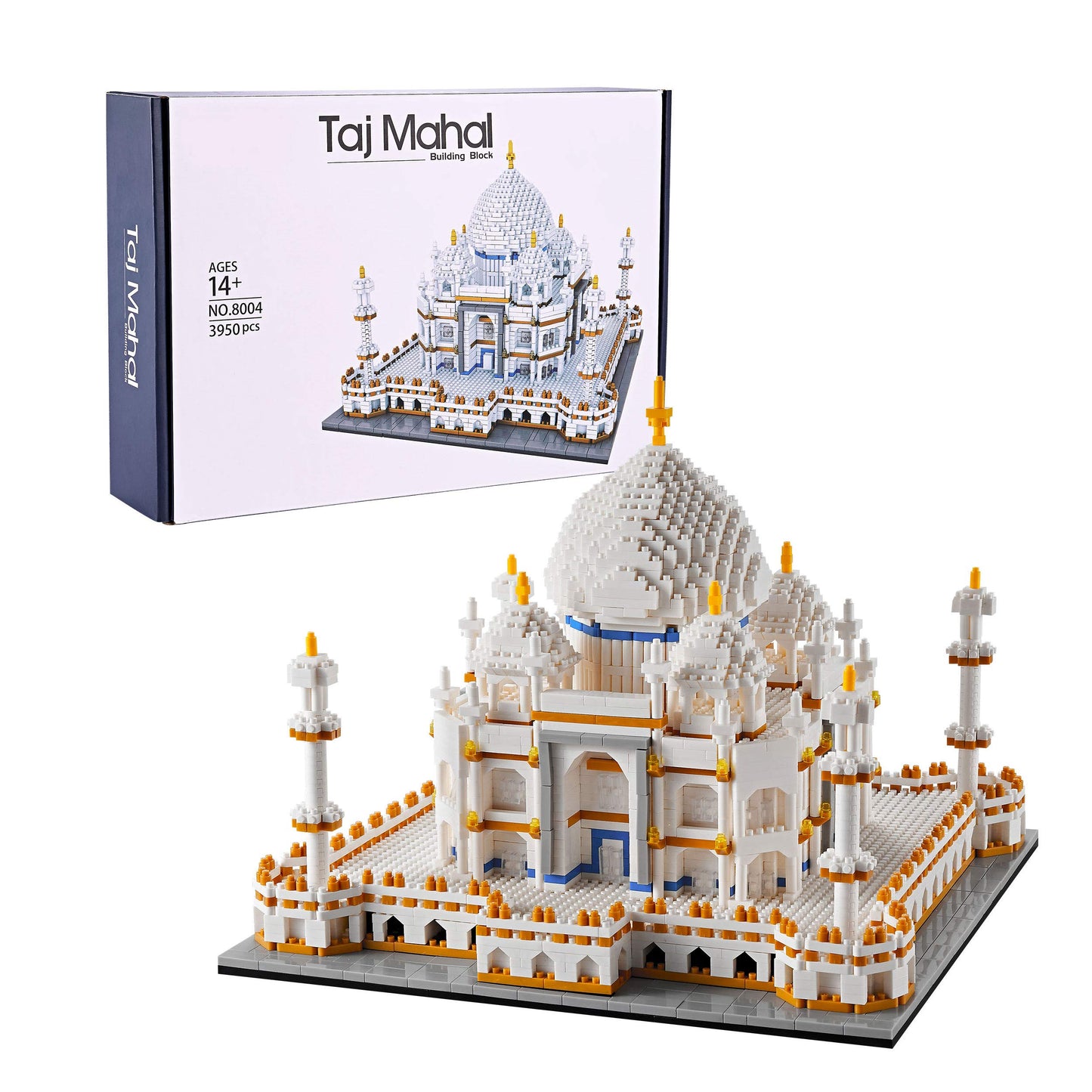 YaJie Taj Mahal Micro Building Blocks Set – 3950 Pcs Mini Architecture Model for Adults