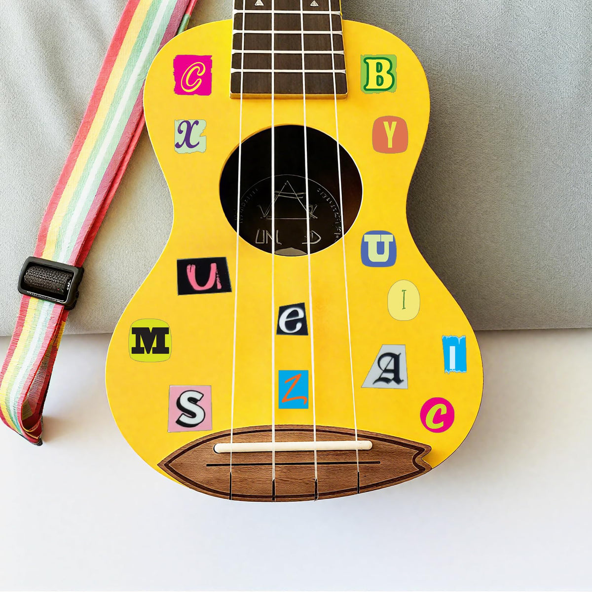 Yanroom 1665pcs Vintage Alphabet Stickers – 8x10in Scrapbooking Letters for Journaling & DIY