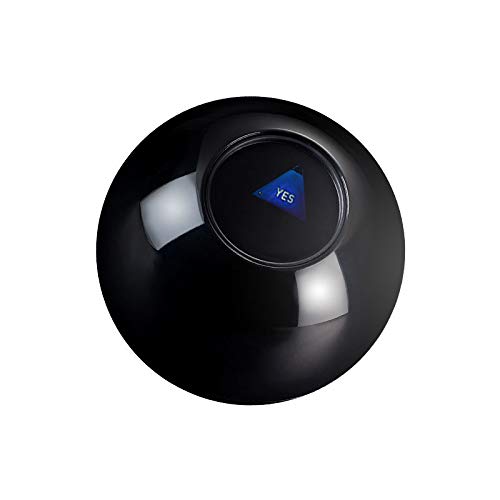 Yassk Mystic 8 Ball Retro Edition – Floating Answers Fortune Telling Ball (3.3-inch)