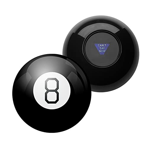 Yassk Mystic 8 Ball Retro Edition – Floating Answers Fortune Telling Ball (3.3-inch)