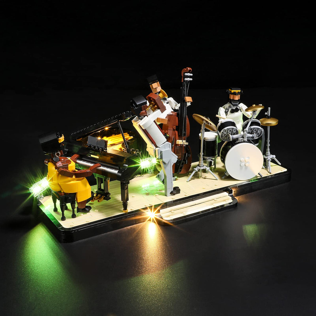 YEABRICKS LED Light Kit for Lego 21334 Jazz Quartet | Illuminate Your Jazz Quartet Model