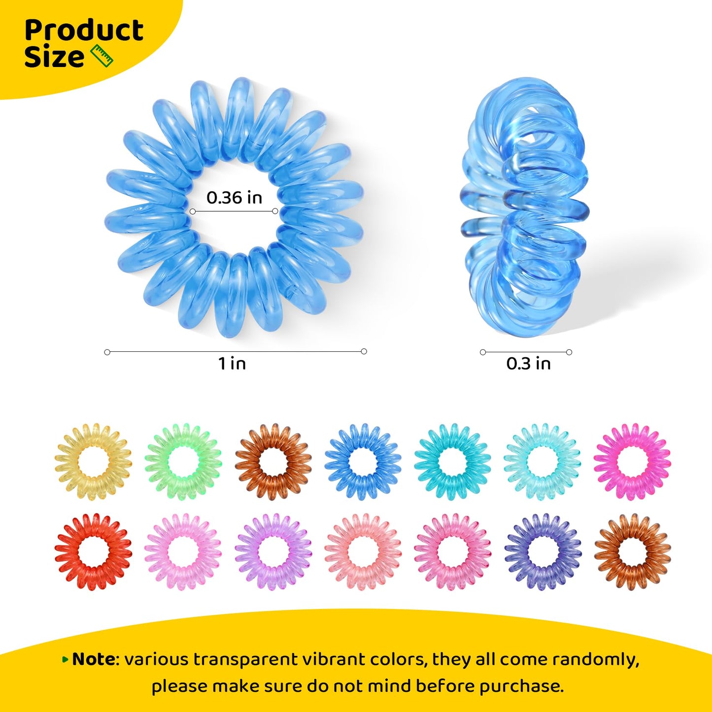 Yeetec 24 Pack Sensory Rings – Silent Fidget Toys for Stress Relief in Random Colors