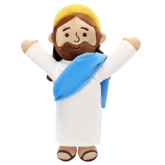 Yelakey 13-Inch Jesus Plush - Soft Christian Doll for Easter, Christmas & Gifts