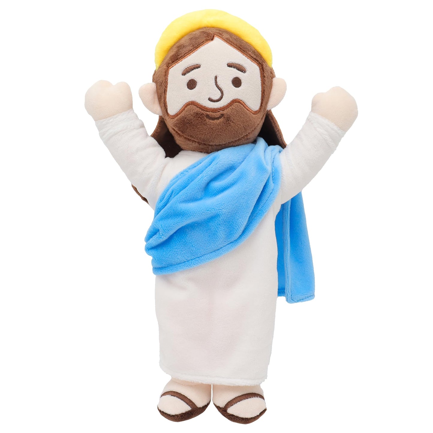 Yelakey 13-inch Jesus Plush Doll – Soft Christian Plushie for Easter, Christmas & Gifts
