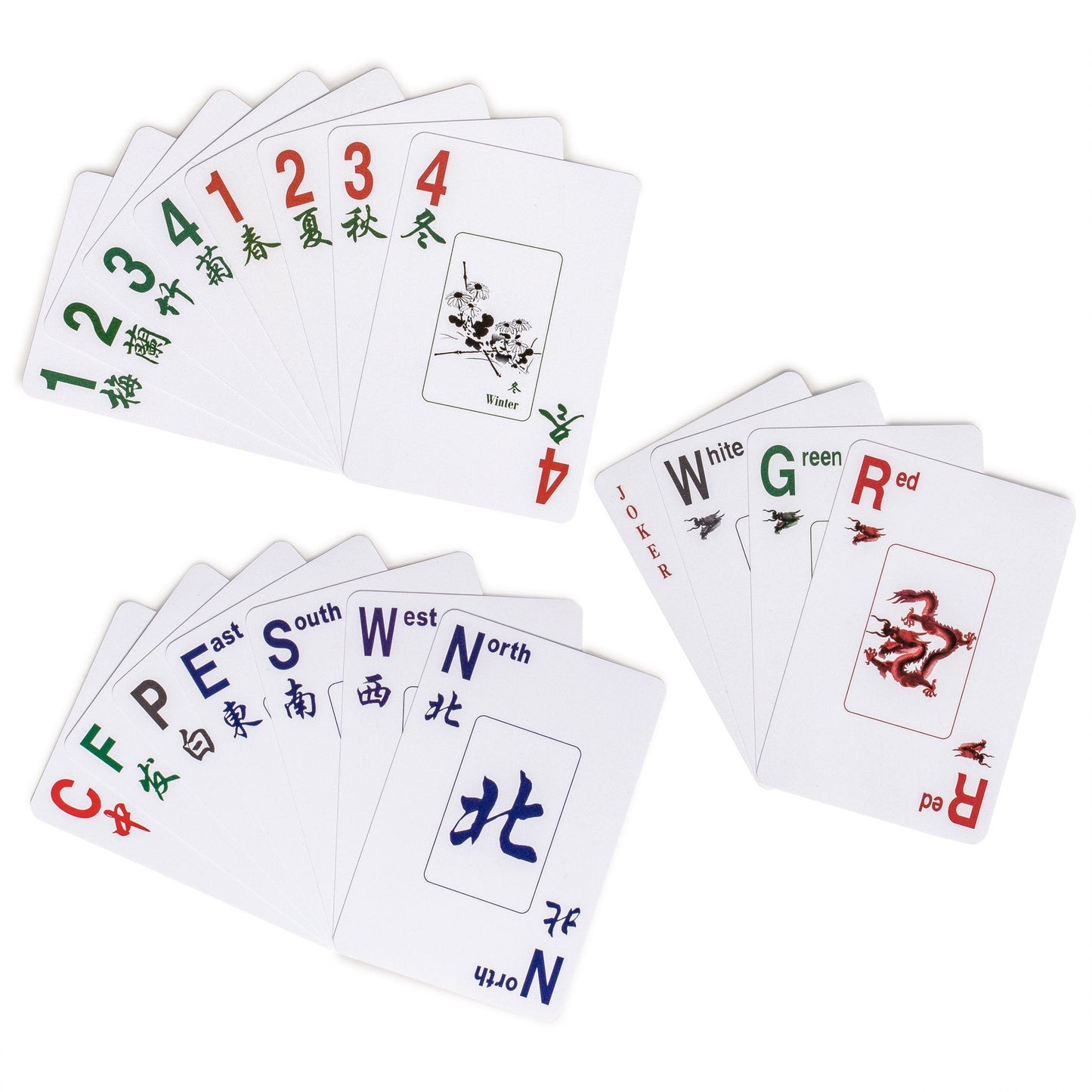 Yellow Mountain Imports American Mah Jongg Cards Indigo - 178 Card Set