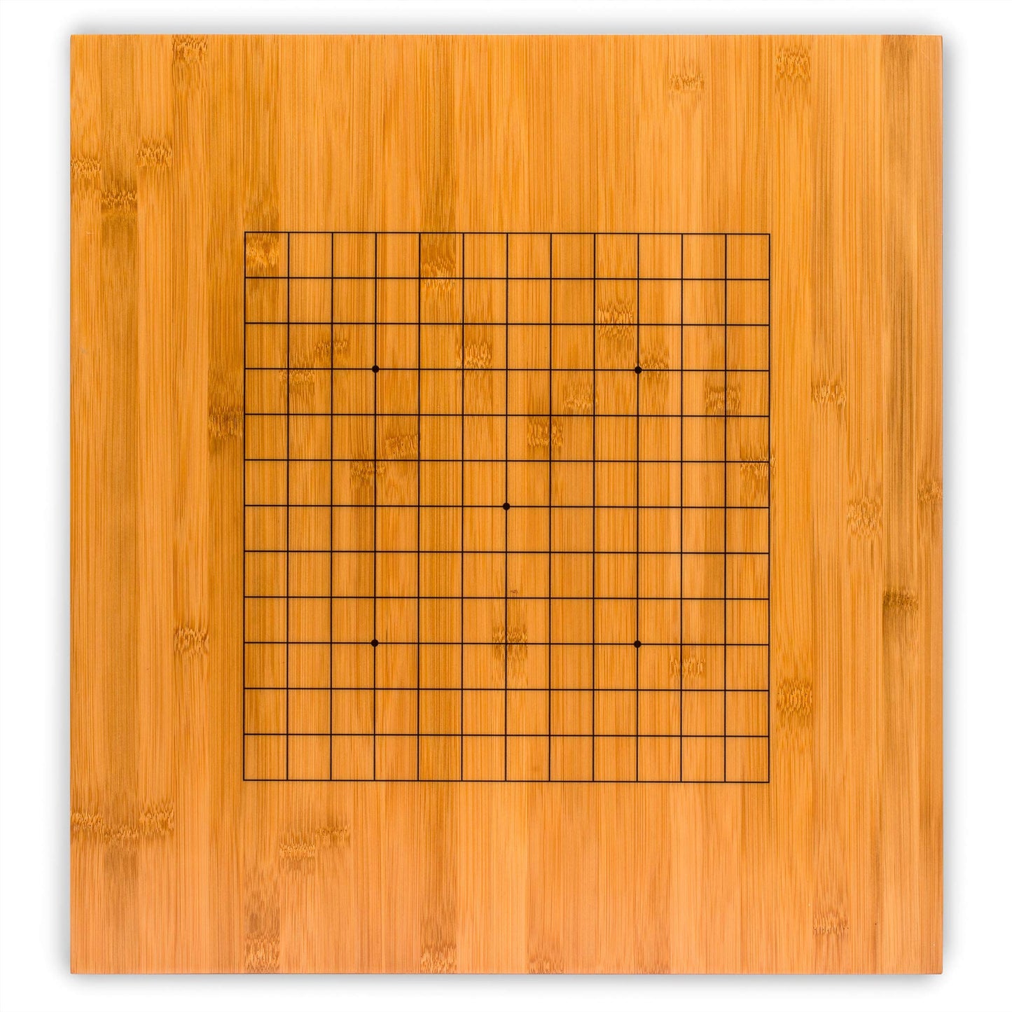 Yellow Mountain Imports Bamboo Go Board 19x19/13x13 – Reversible Goban with Stones & Bamboo Bowls