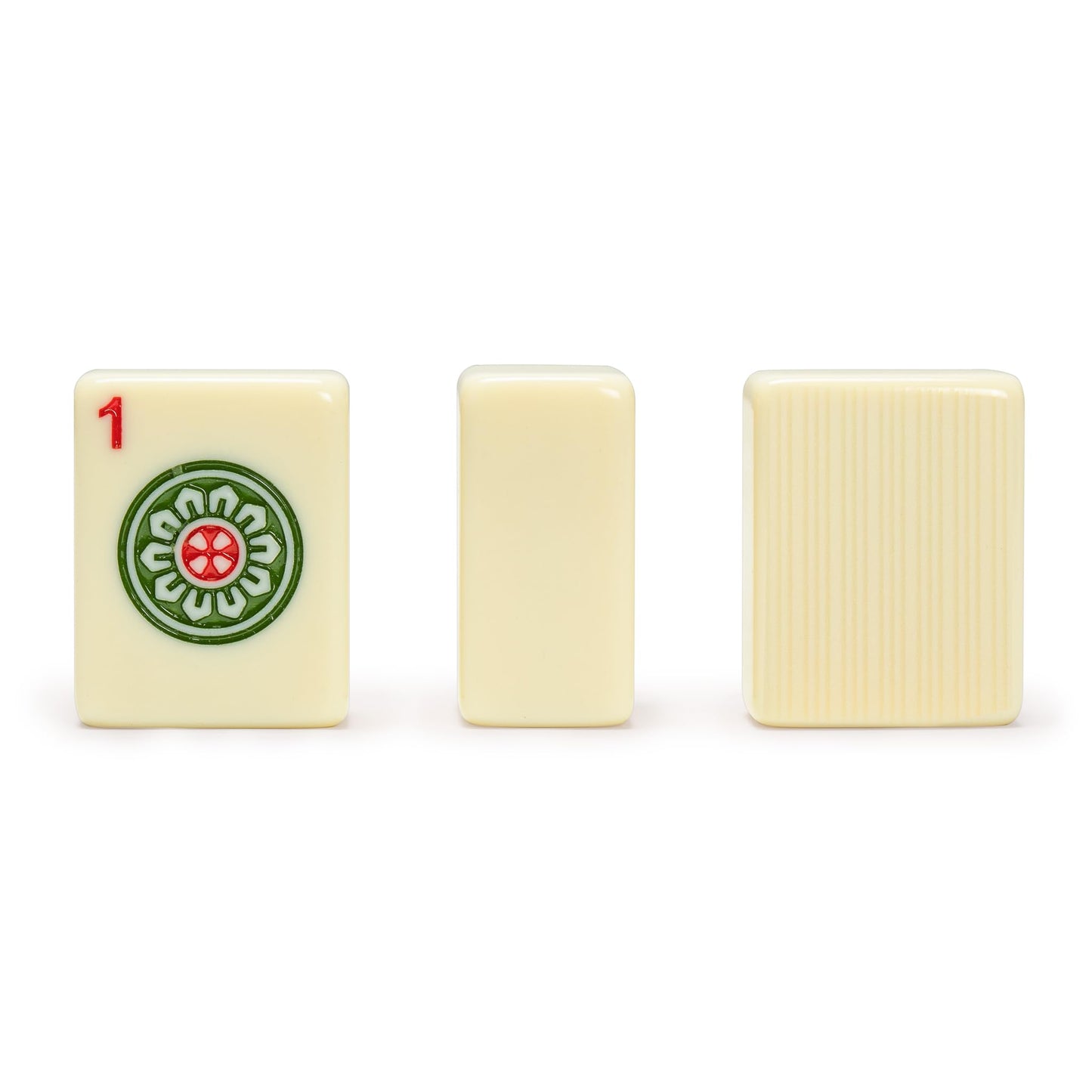 Yellow Mountain Imports Bleau Fontaine Chinese Mahjong Set — 146 Tiles, Blue Vinyl Case, Traditional Chinese Mahjong