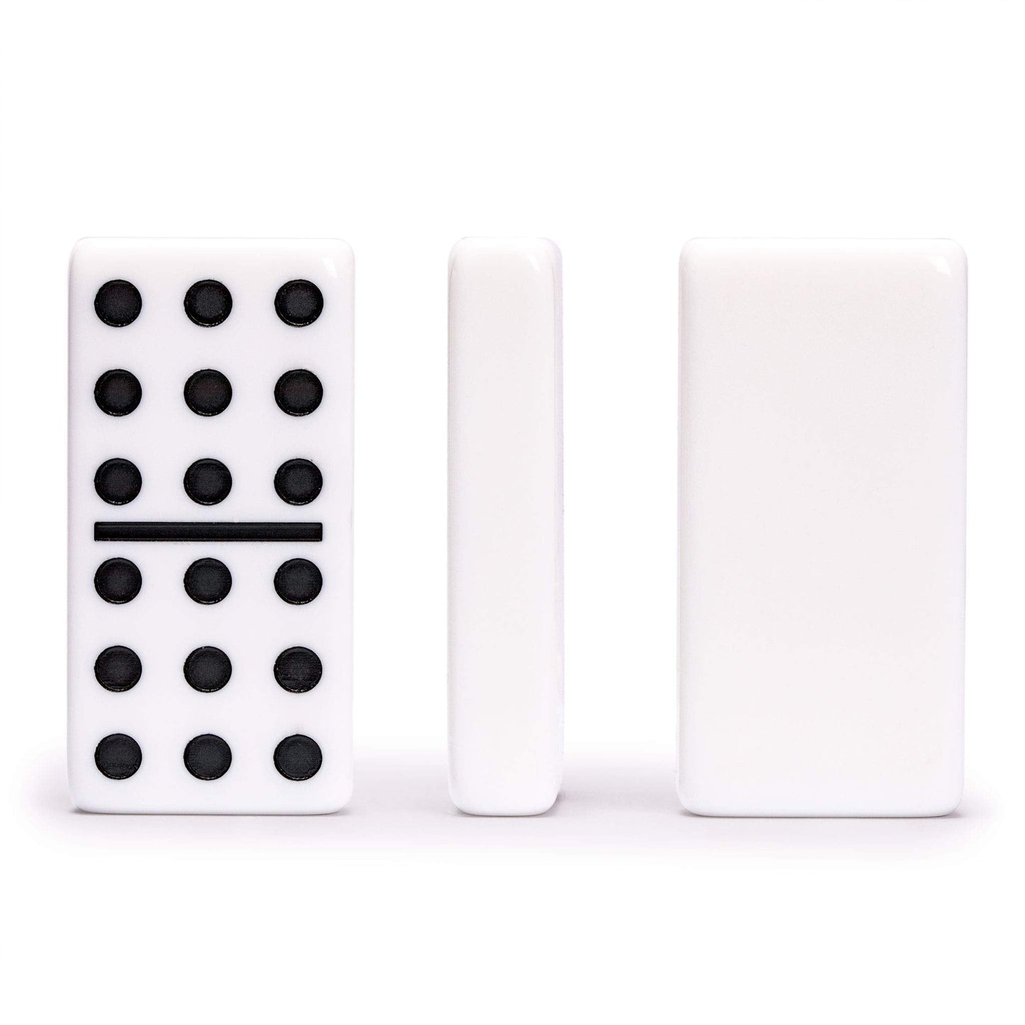 Yellow Mountain Imports Chicken Foot Complete Game Set — Double 9 Dominoes, Wooden Hub & Scorepad