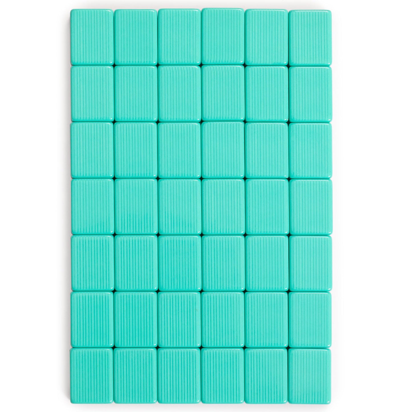Yellow Mountain Imports American Mahjong Set Seabreeze with Green Soft Case – 4 Racks, Coins, Dice