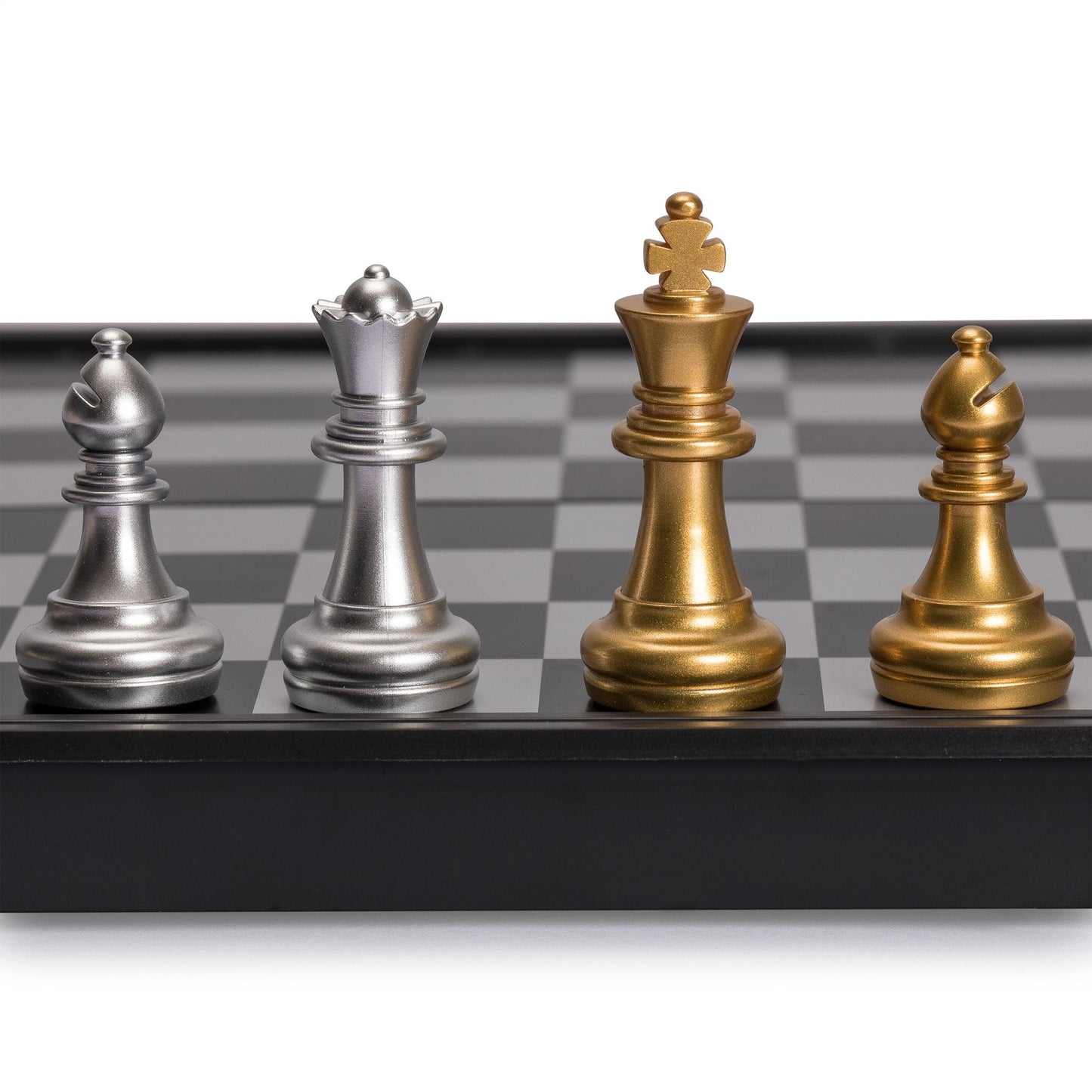 Yellow Mountain Imports Travel Magnetic Chess Set (9.8-Inch) – Folding & Portable Board Game