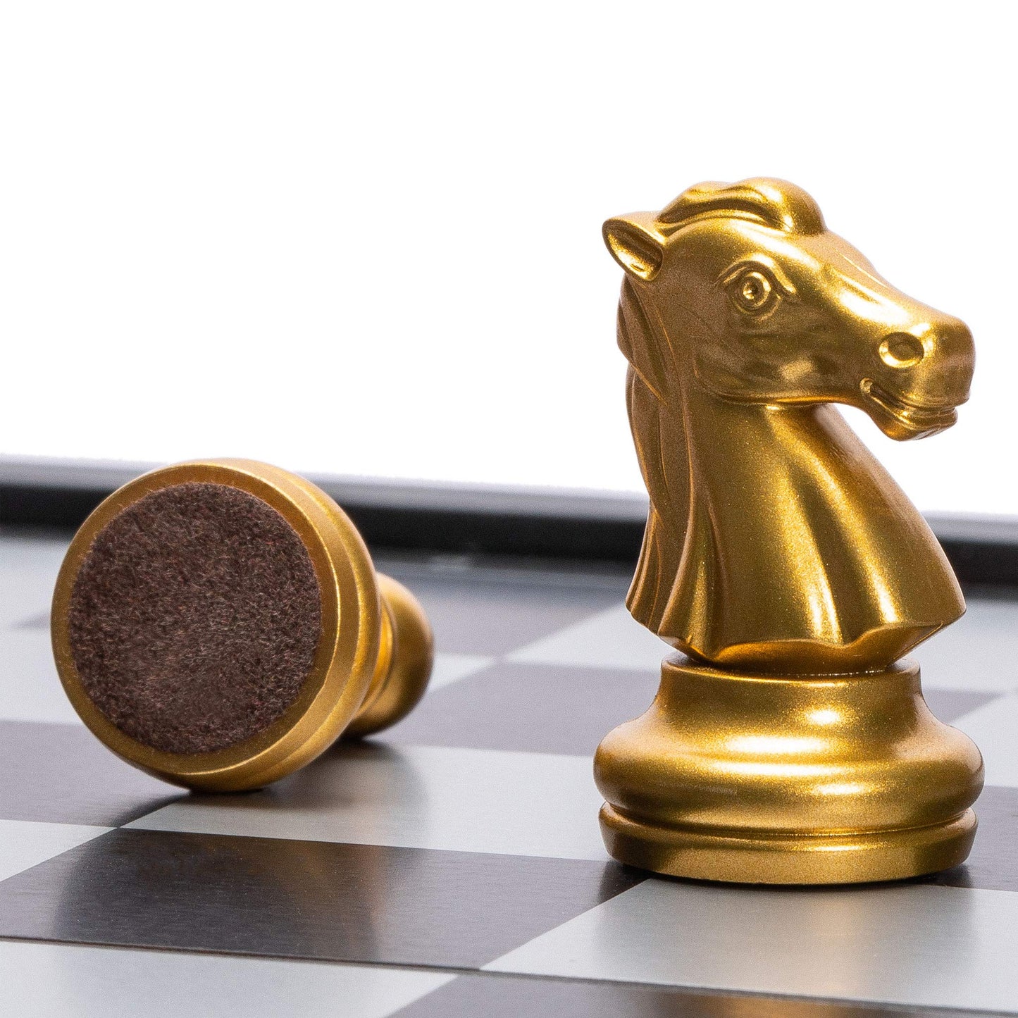 Yellow Mountain Imports Travel Magnetic Chess Set (9.8-Inch) – Folding & Portable Board Game