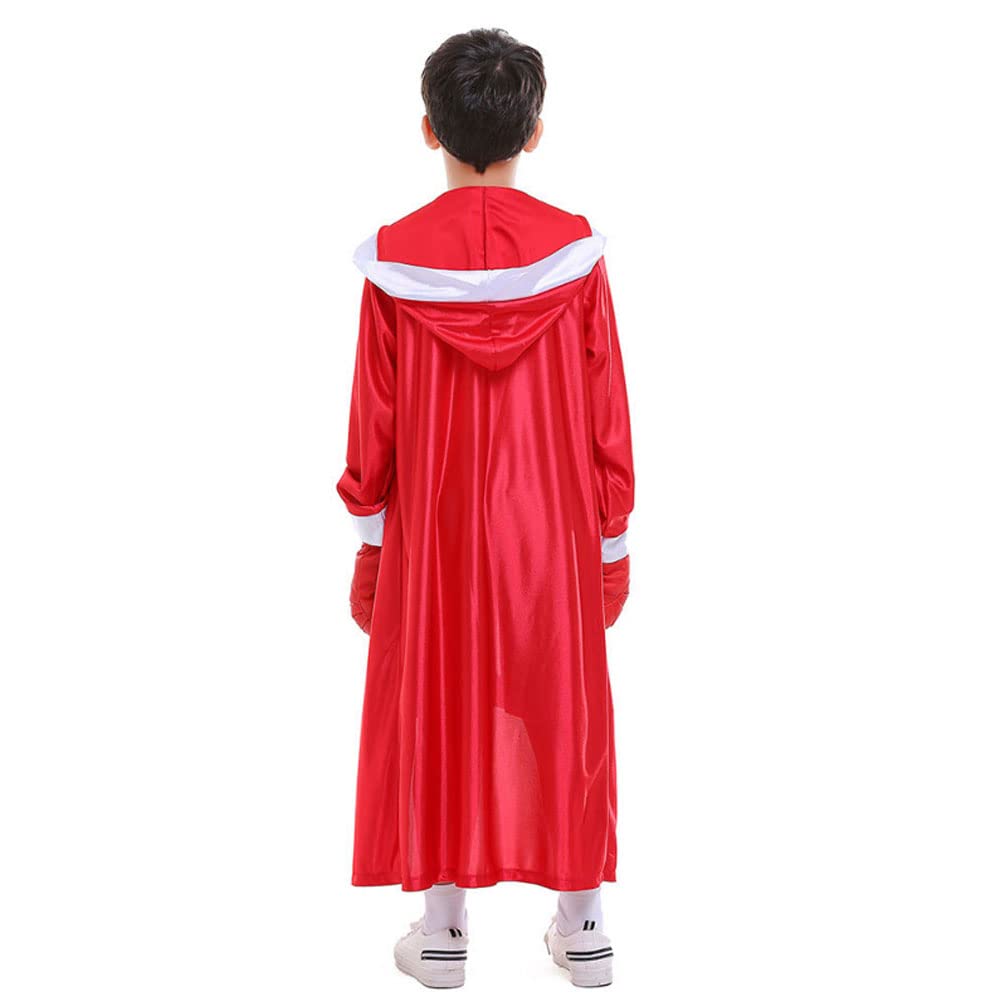 YEMYIQZ Boxing Costume for Kids – Hooded Robe & Short Jumpsuit for Halloween & Cosplay