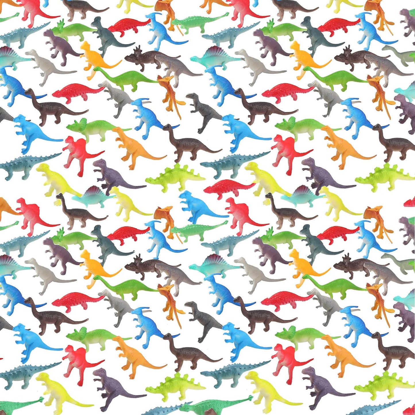 Yeonha Toys 168 Pcs Mini Dinosaur Figures – Realistic Dino Toys for Kids, Party Favors & Educational Play