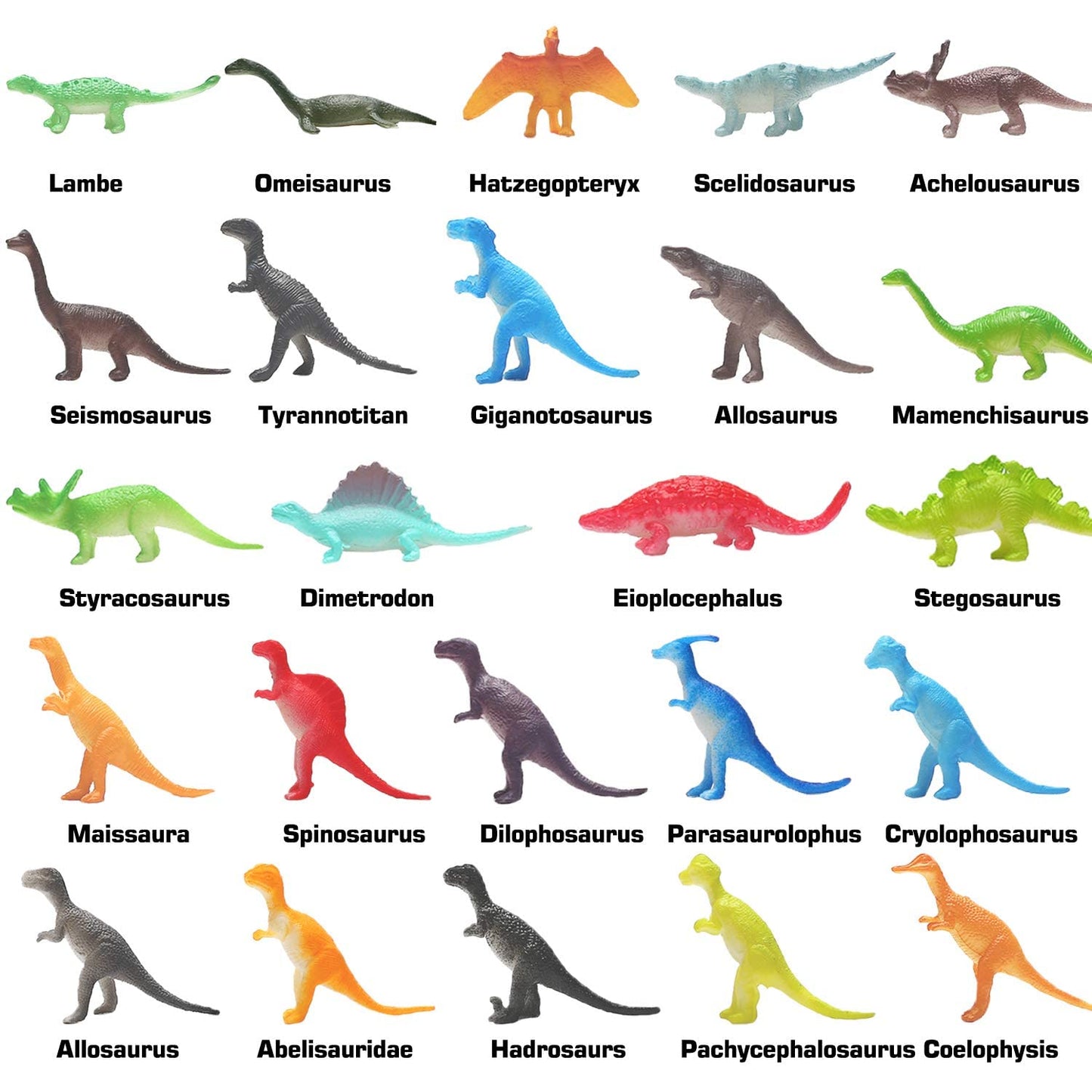 Yeonha Toys 168 Pcs Mini Dinosaur Figures – Realistic Dino Toys for Kids, Party Favors & Educational Play
