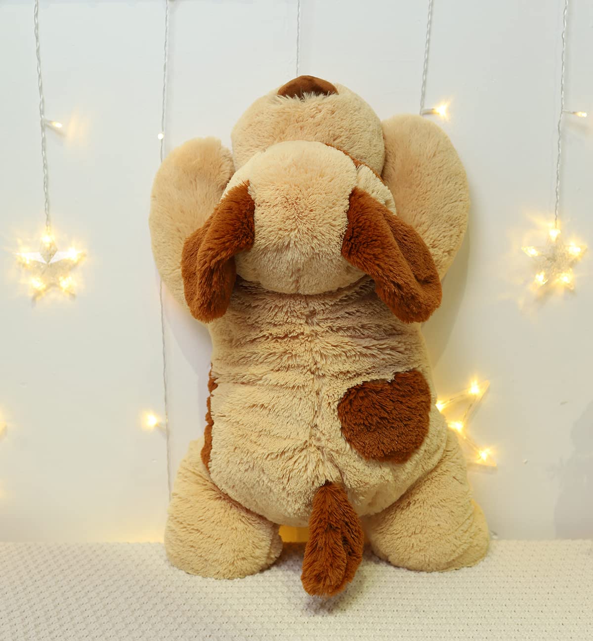 YESGIRL 26.8-Inch 5 lb Weighted Dog Plush - Large Calming Plush Toy
