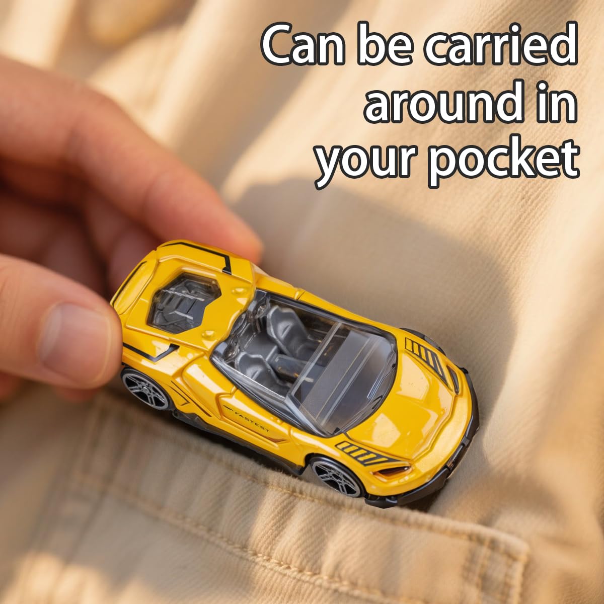 Yewkou 1:64 Scale Die-Cast Car 12-Pack – Pickup, Racing & Sports Cars for Display or Play