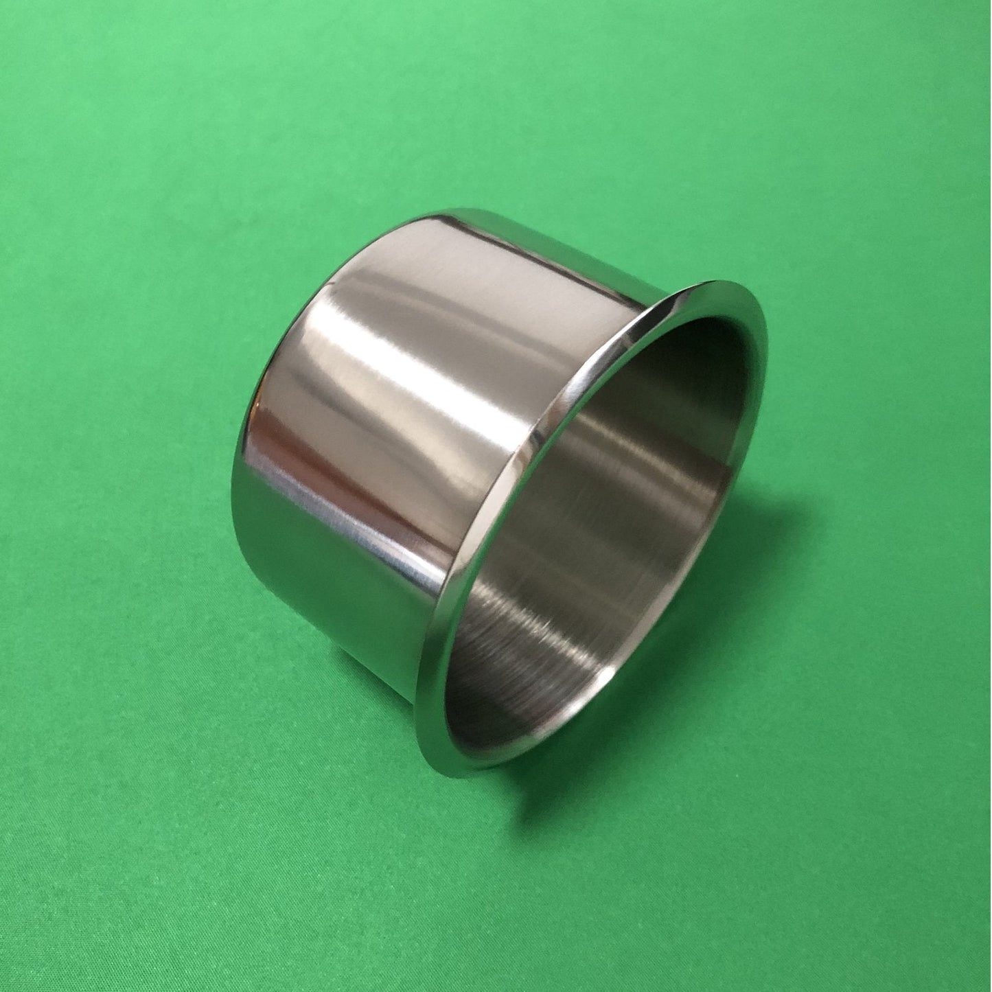 YH Poker Jumbo Stainless Steel Drop-In Cup Holder Insert for Game Tables