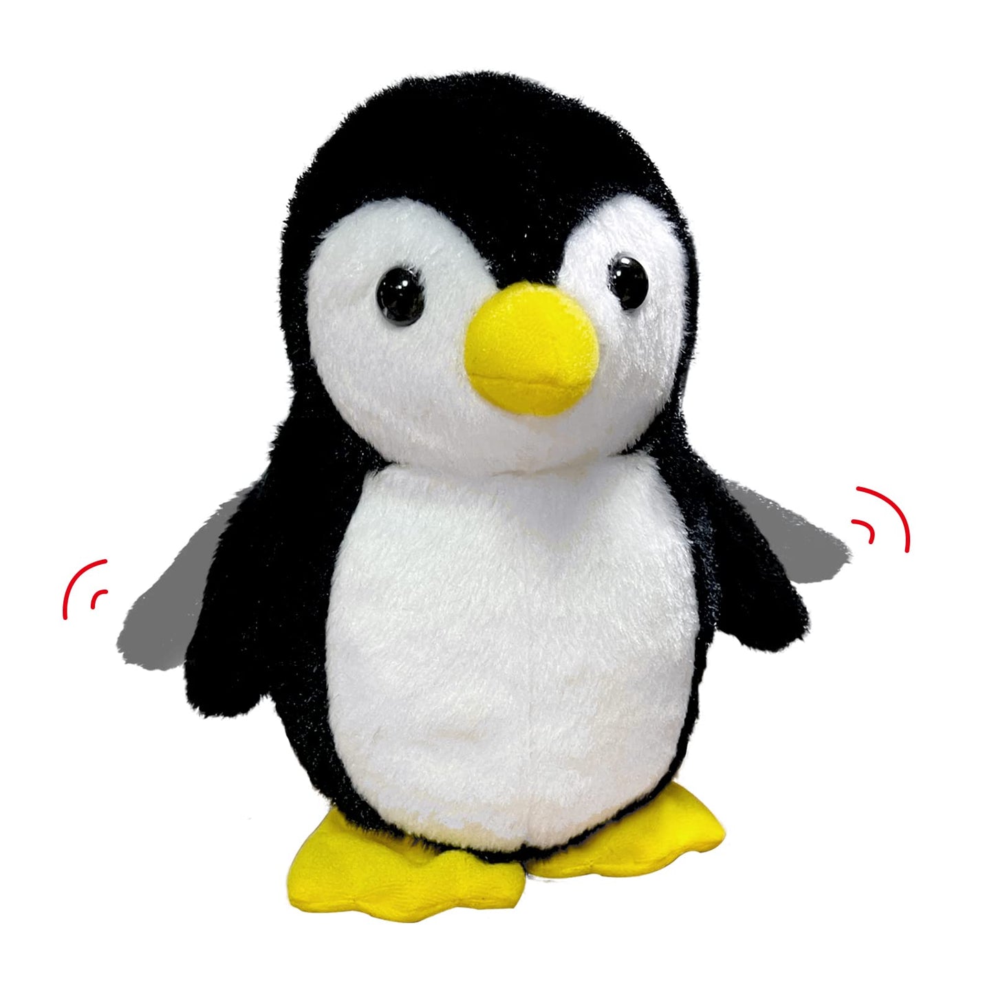 YH YUHUNG Walking Penguin Plush Toy — Repeats What You Say with Clear Voice