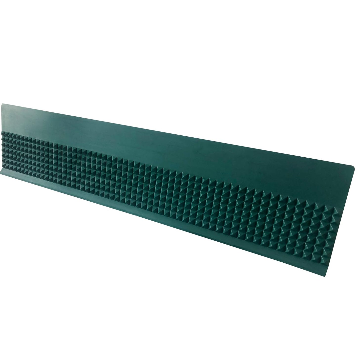 YH Poker Craps Diamond Pyramid Bumper – 48x11 Casino-Grade Table Top Mat, Dark Green Backboard