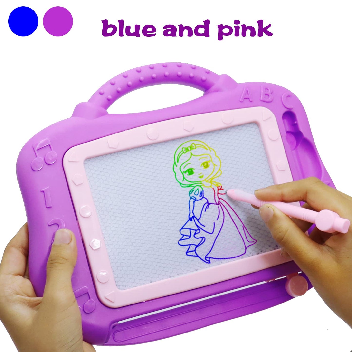 YI-YANG-AII Color Doodle Boards 6-Pack – Magnetic Drawing Boards for Kids