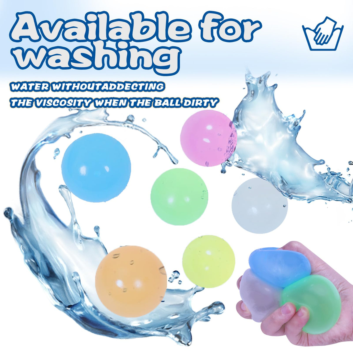 Yidayes Lumi Balls 12-Pack: Glow-in-the-Dark Ceiling Sticky Balls for ASMR, Play, and Gifts
