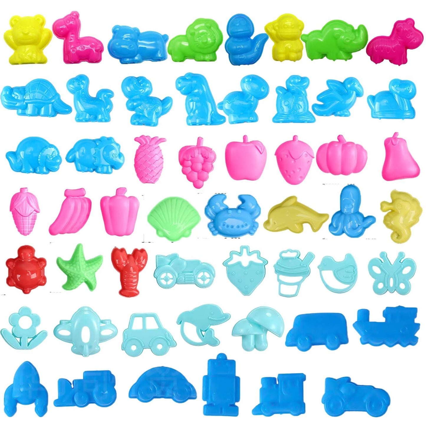 Yiklucg 53-Piece Play Dough Tools Set | Creative Dough Accessories for Kids 3-8